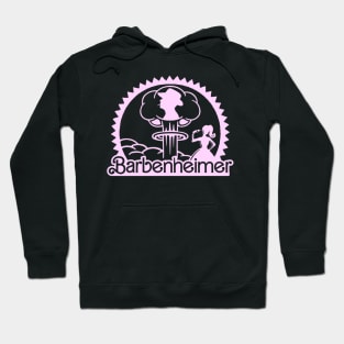 Barbenheimer Look at The Boom Blush Hoodie